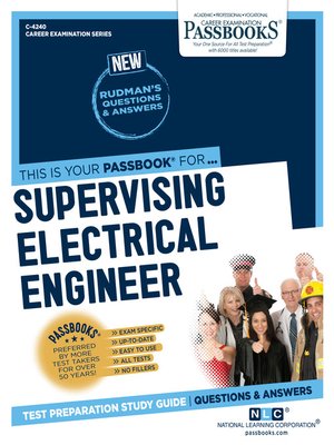 cover image of Supervising Electrical Engineer